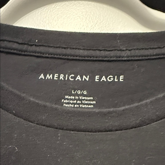 American Eagle Outfitters Classic Black Tee large new! - Picture 2 of 5